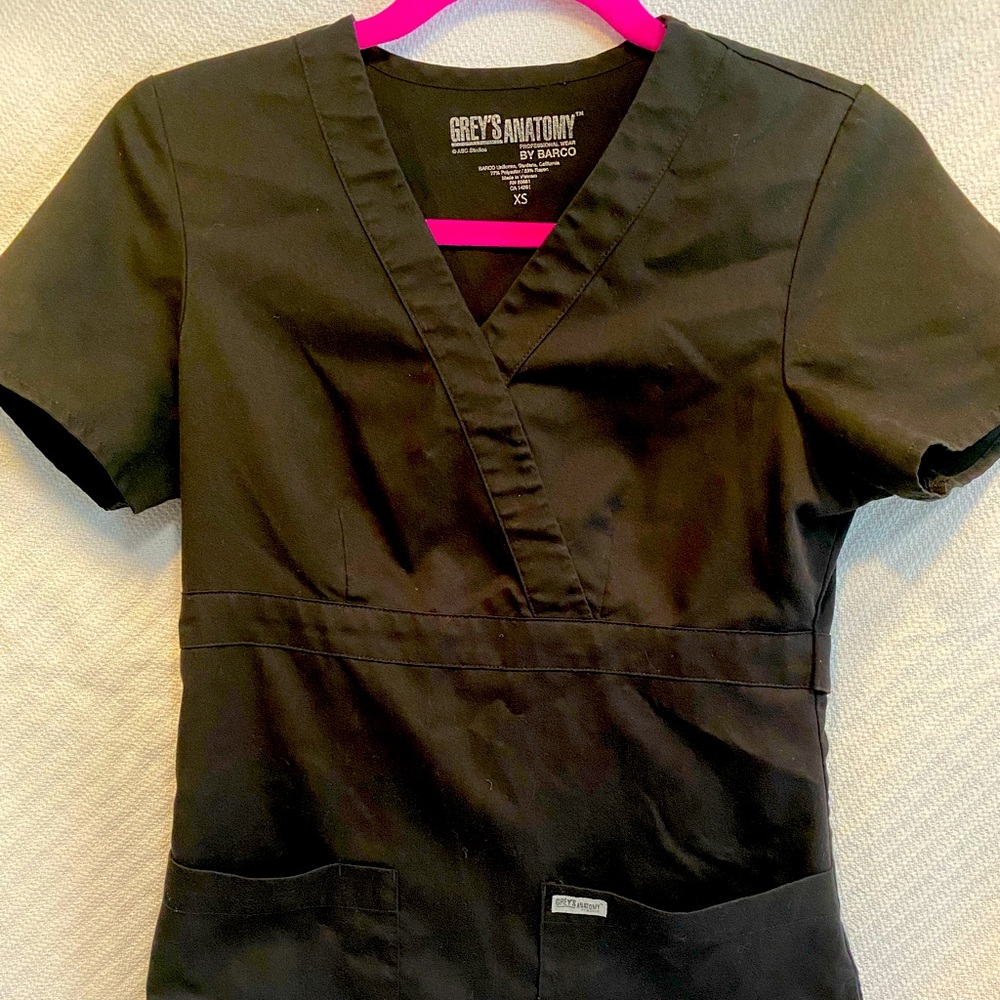 Greys anatomy scrub top XS